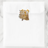 Elf Designs :: Magical by MarloDee Designs Quadratischer Aufkleber (Tasche)