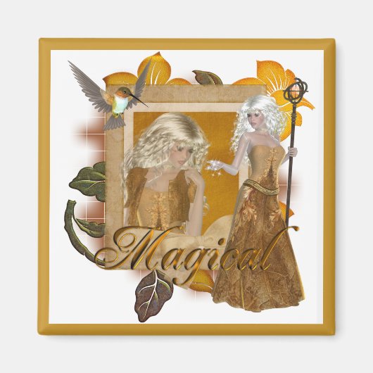 Elf Designs :: Magical von MarloDee Magnet (Vorne)