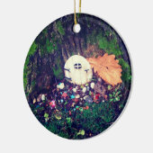 Elf Door in Tree Keramik Ornament (Links)