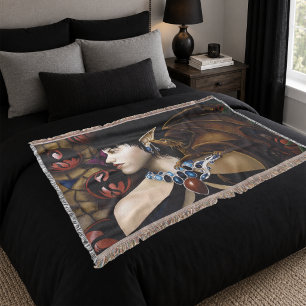 Elf Dragon Butterfly Fantasy Decke