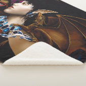 Elf Dragon Butterfly Fantasy Sherpadecke (3/4)