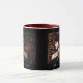 Elf Dragon Butterfly Fantasy Tasse (Zentrum)