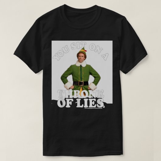 Elf du sitzt auf einem Thron von Lies T-Shirt (Design vorne)
