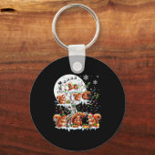 Elf-Eichhörnchen der Gruppe Santa Reindeer auf Tre Schlüsselanhänger (Vorderseite)