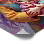*Elf & Elf Puppe Poster (Ecke)