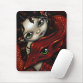 "Elf Erst und ihr Drache" Mousepad (Mit Mouse)