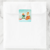 Elf Erste Verabredung Aufkleber (Tasche)