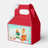 Elf Erstes Datum Rot Geschenkschachtel (Rückseite)