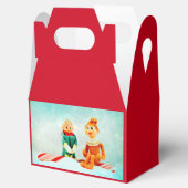 Elf Erstes Datum Rot Geschenkschachtel (Geöffnet)