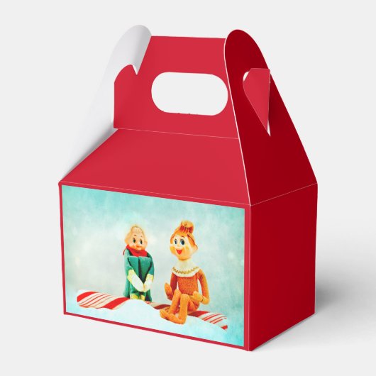 Elf Erstes Datum Rot Geschenkschachtel (Vorderseite)
