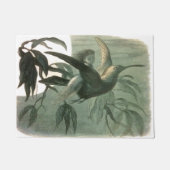 Elf Fairies Elves Moon Night Scene Bird Flying Fußmatte (Vorderseite)