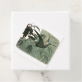 Elf Fairies Elves Moon Night Scene Bird Flying Geschenkanhänger (Beispiel)