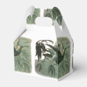 Elf Fairies Elves Moon Night Scene Bird Flying Geschenkschachtel (Rückseite)