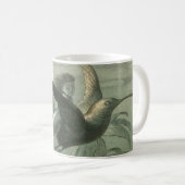 Elf Fairies Elves Moon Night Scene Bird Flying Kaffeetasse (VorderseiteRechts)