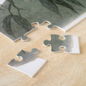 Elf Fairies Elves Moon Night Scene Bird Flying Puzzle (Seite)