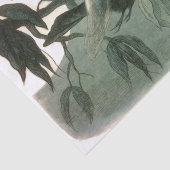 Elf Fairies Elves Moon Night Scene Bird Flying Seidenpapier (Ausschnitt)