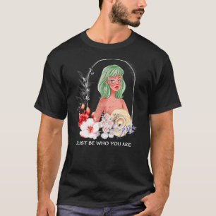 Elf Fairy Sei du selbst Inspirierend Zitat Wasserf T-Shirt