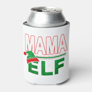 Elf Familie Mama Elf Weihnachtsfeiertag #TeamElf Dosenkühler