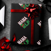 Elf Familie | Mama Elf Weihnachtsfeiertag #TeamElf Geschenkpapier