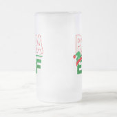 Elf Familie | Papa Elf Weihnachtsfeiertag #TeamElf Mattglas Bierglas (Mittel)