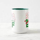 Elf Familie | Papa Elf Weihnachtsfeiertag #TeamElf Tasse (Zentrum)