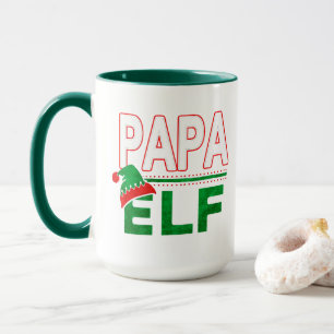 Elf Familie Papa Elf Weihnachtsfeiertag #TeamElf Tasse