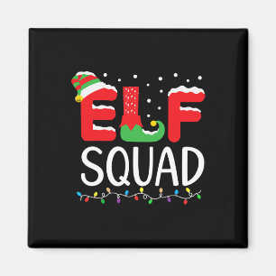Elf Familie Weihnachten Matching Pajamas Xmas 2023 Magnet