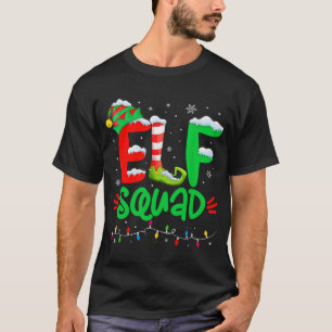 Elf Familie Weihnachten Matching Pajamas Xmas Elf T-Shirt