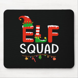 Elf Familie Weihnachten Matching Pajamas Xmas Mousepad