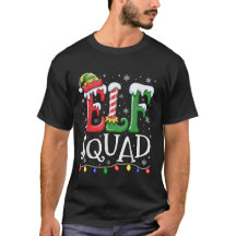 Elf-Familien-Weihnachts-Pyjamas Elf Squad