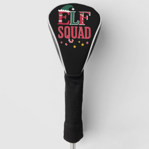 Elf-Familien-Weihnachts-Pyjamas Elf-Squadron Golf Headcover