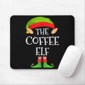 Elf Family Christmas Coffee Elf Sweater Matching C Mousepad (Mit Mouse)