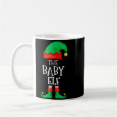 Elf Family Christmas Funny The Baby Elf Sweater Bo Kaffeetasse (Links)