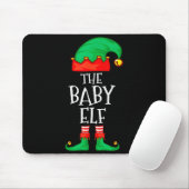 Elf Family Christmas Funny The Baby Elf Sweater Bo Mousepad (Mit Mouse)