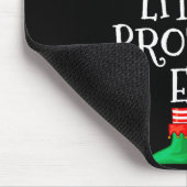 Elf Family Christmas Little Brother Elf Sweater Me Mousepad (Ecke)