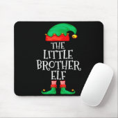Elf Family Christmas Little Brother Elf Sweater Me Mousepad (Mit Mouse)