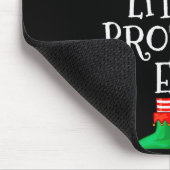 Elf Family Christmas Little Brother Elf Sweater Me Mousepad (Ecke)