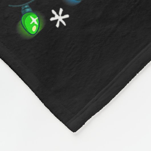 Elf Family Christmas Matching Pajamas Xmas Elf Squ Fleecedecke (Ecke)