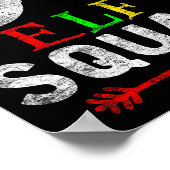 Elf Family Christmas Matching Pajamas Xmas Elf Squ Poster (Ecke)