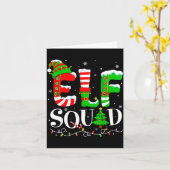 Elf Family Christmas Matching Pajamas Xmas Kids El Karte (Gelbe Blume)