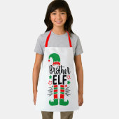 Elf Family Fun | Roter Elf und Grüner Bruder Schürze (Insitu)