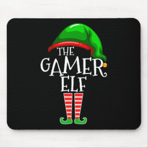 Elf Family Matching Group Weihnachtsgeschenk Video Mousepad