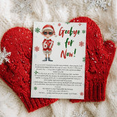 Elf Farewell Goodbye Letter Christmas 6 7 trend Einladung