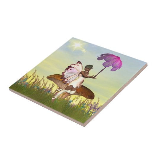Elf-Fee Trivet Fliese (Seite)