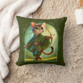 Elf Feline Fantasy Adventure Kissen (Decke)