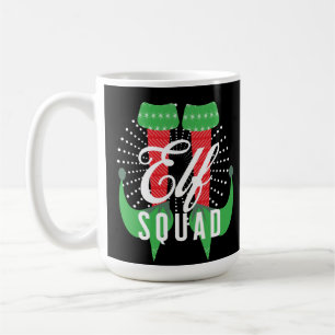 Elf Fersen Squad Weihnachtsfeier Kaffeetasse