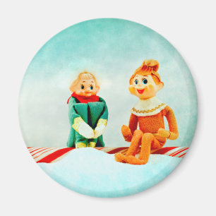 Elf First Date Magnet