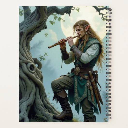 Elf Flute Calendar Planer (Rückseite)