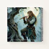 Elf Flute Notizblock (Rückseite)