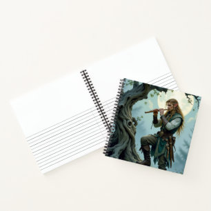 Elf Flute Notizblock